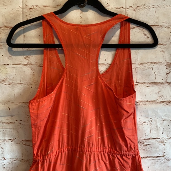 Patagonia 2 coral sleeveless dress elastic waist - Picture 8 of 10